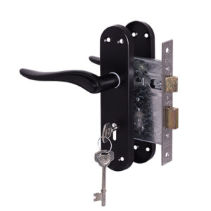 Yale Dolce Matte Black 3 Lever Lockset