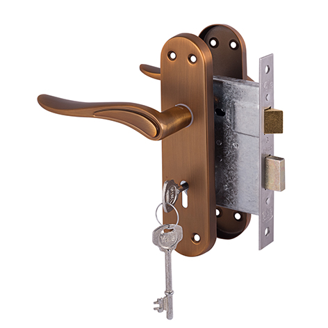 Yale Dolce Matte Coffee 3 Lever Lockset